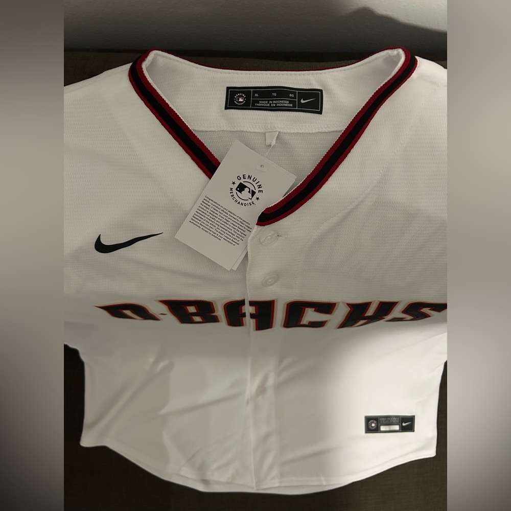 Nike Authentic Arizona Diamondbacks Lourdes Gurriel Jr MLB Jersey Men’s Size: XL - Picture 4 of 6